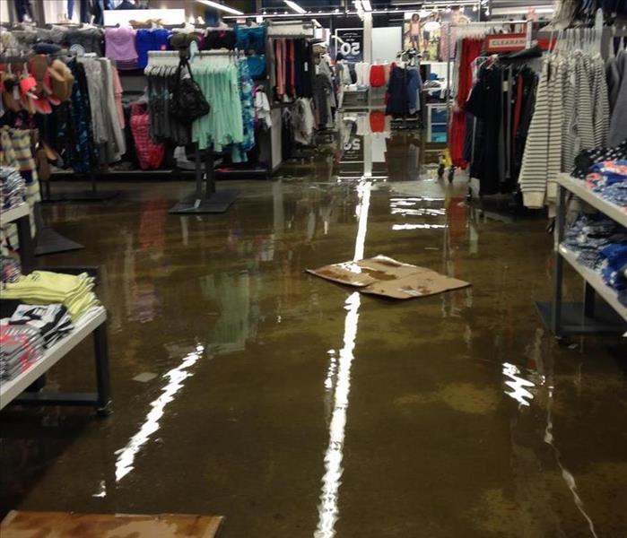 Flooding in Department Store